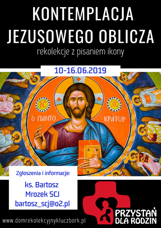 Kontemplacja Jezusowego Oblicza – Rekolekcje z pisaniem ikony