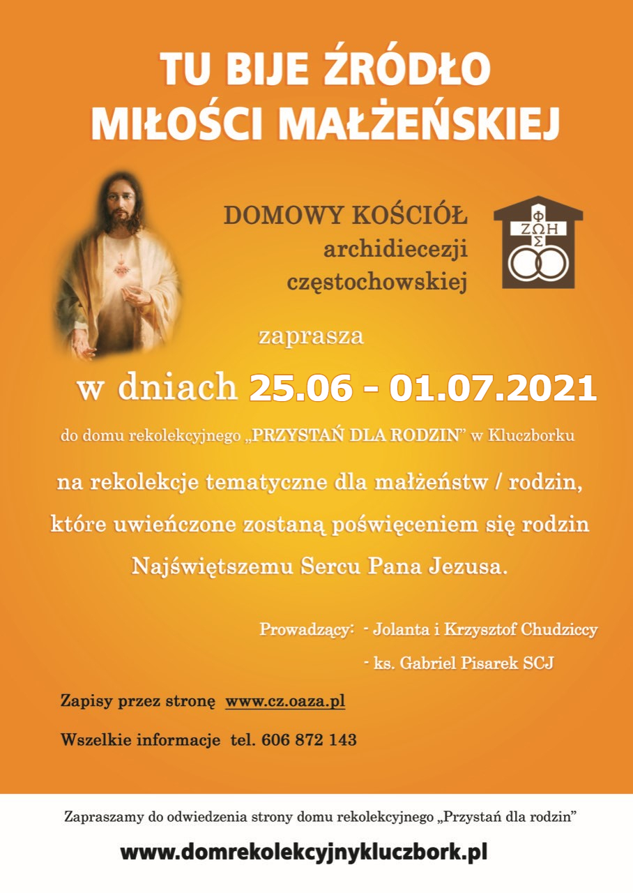 Rekolekcje: Tu bije źródło miłości małżeńskiej